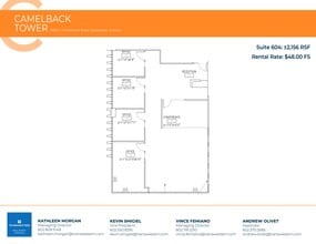 6900 E Camelback Rd, Scottsdale, AZ for lease Site Plan- Image 1 of 2