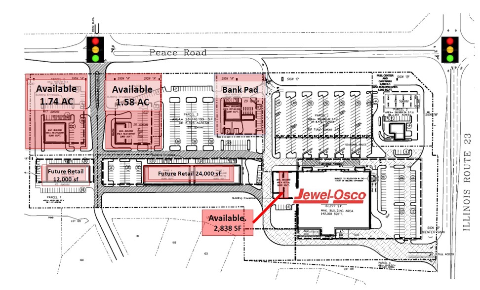 W Peace Rd, Sycamore, IL for lease - Building Photo - Image 1 of 1