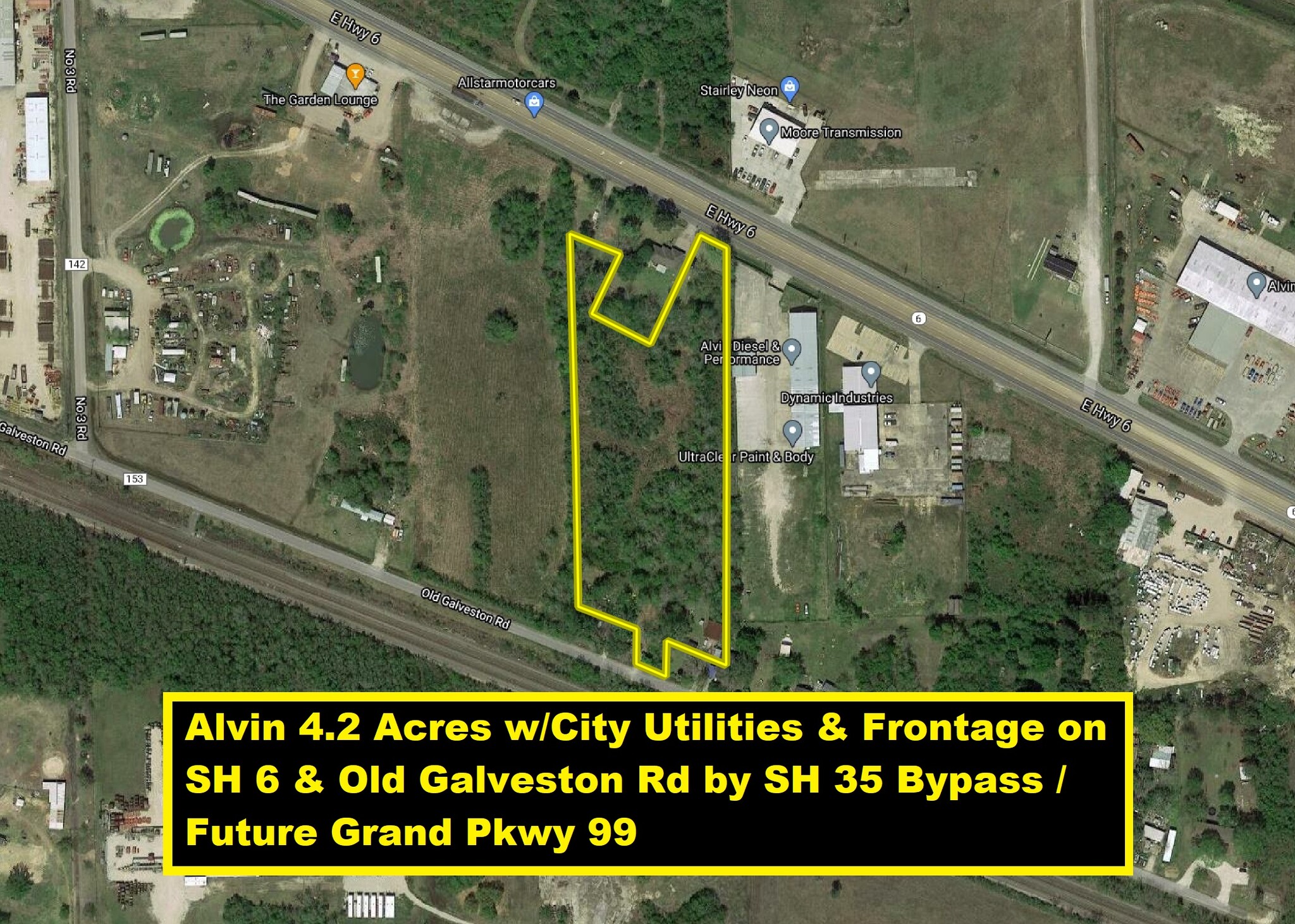 0 E Highway 6, Alvin, TX for sale Aerial- Image 1 of 1