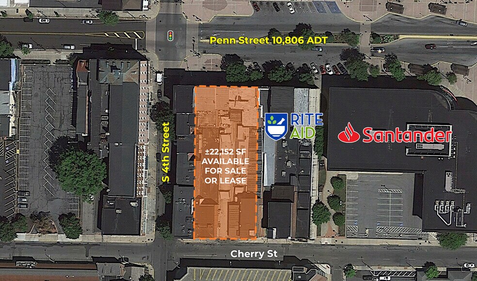 408 Penn St, Reading, PA 19602 Retail for Lease