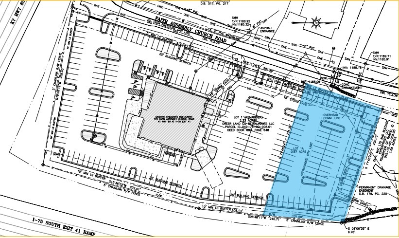 125 Faith Assembly Church Rd, London, KY for lease - Plat Map - Image 1 of 3