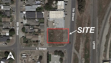 15615 7th St, Lathrop, CA - aerial  map view