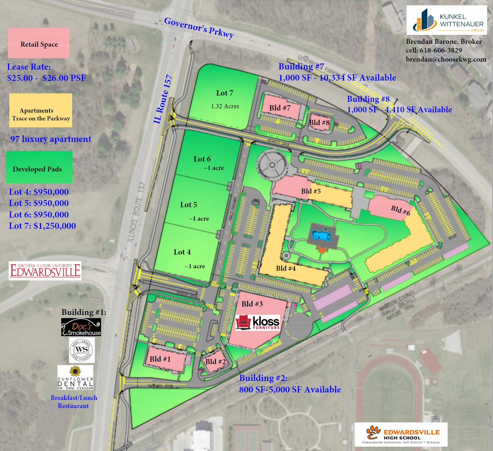 The Parkway, Edwardsville, IL for sale Site Plan- Image 1 of 1