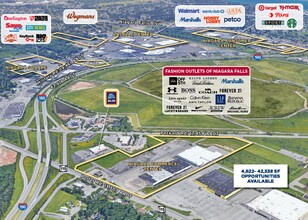 6001-6005 Porter Rd, Niagara Falls, NY - AERIAL map view