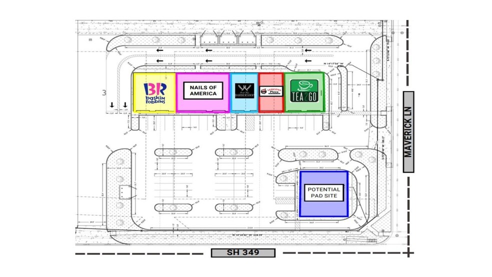 6900 N State Highway 349, Midland, TX for lease - Site Plan - Image 2 of 4