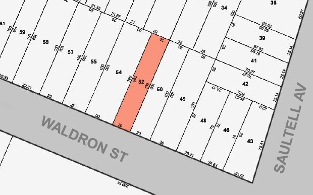 58-39 Waldron St, Corona, NY for sale - Plat Map - Image 1 of 1