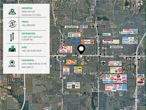 19005 FM 529 Rd, Cypress, TX - AERIAL  map view - Image1