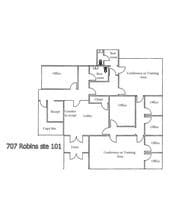 707 Robins St, Conway, AR for lease Floor Plan- Image 1 of 14