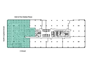 400-444 N Capitol St NW, Washington, DC for lease Floor Plan- Image 1 of 1