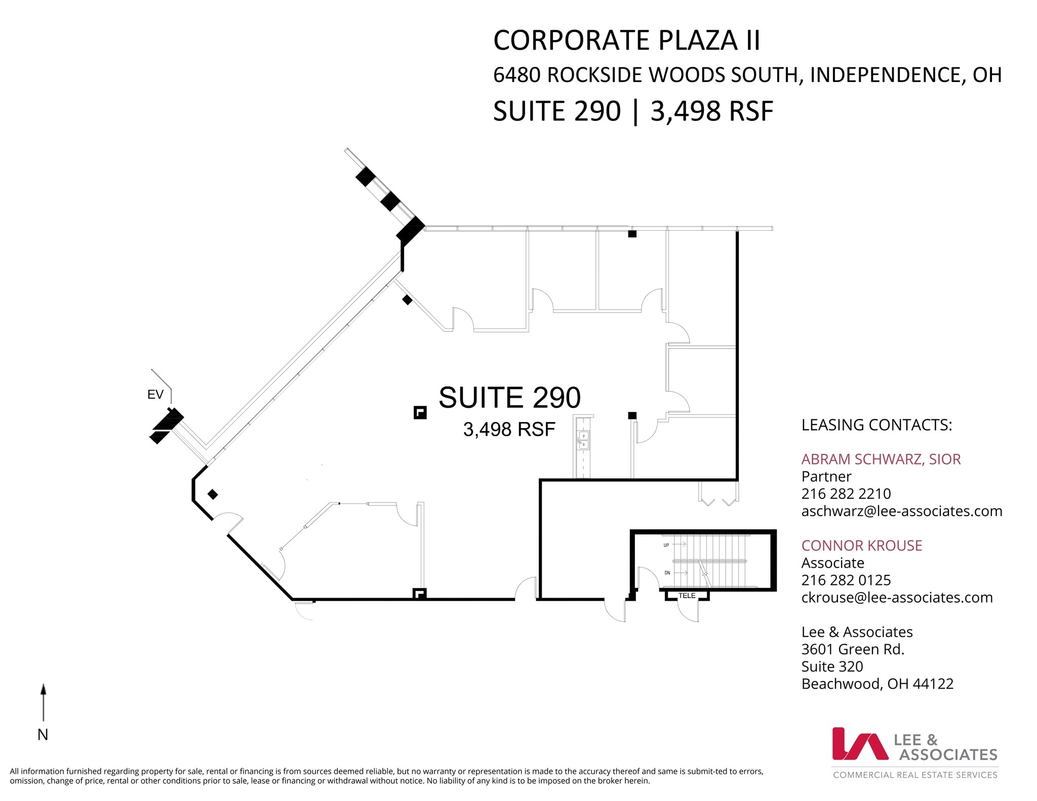 6480 Rockside Woods Blvd, Independence, OH for lease Site Plan- Image 1 of 1