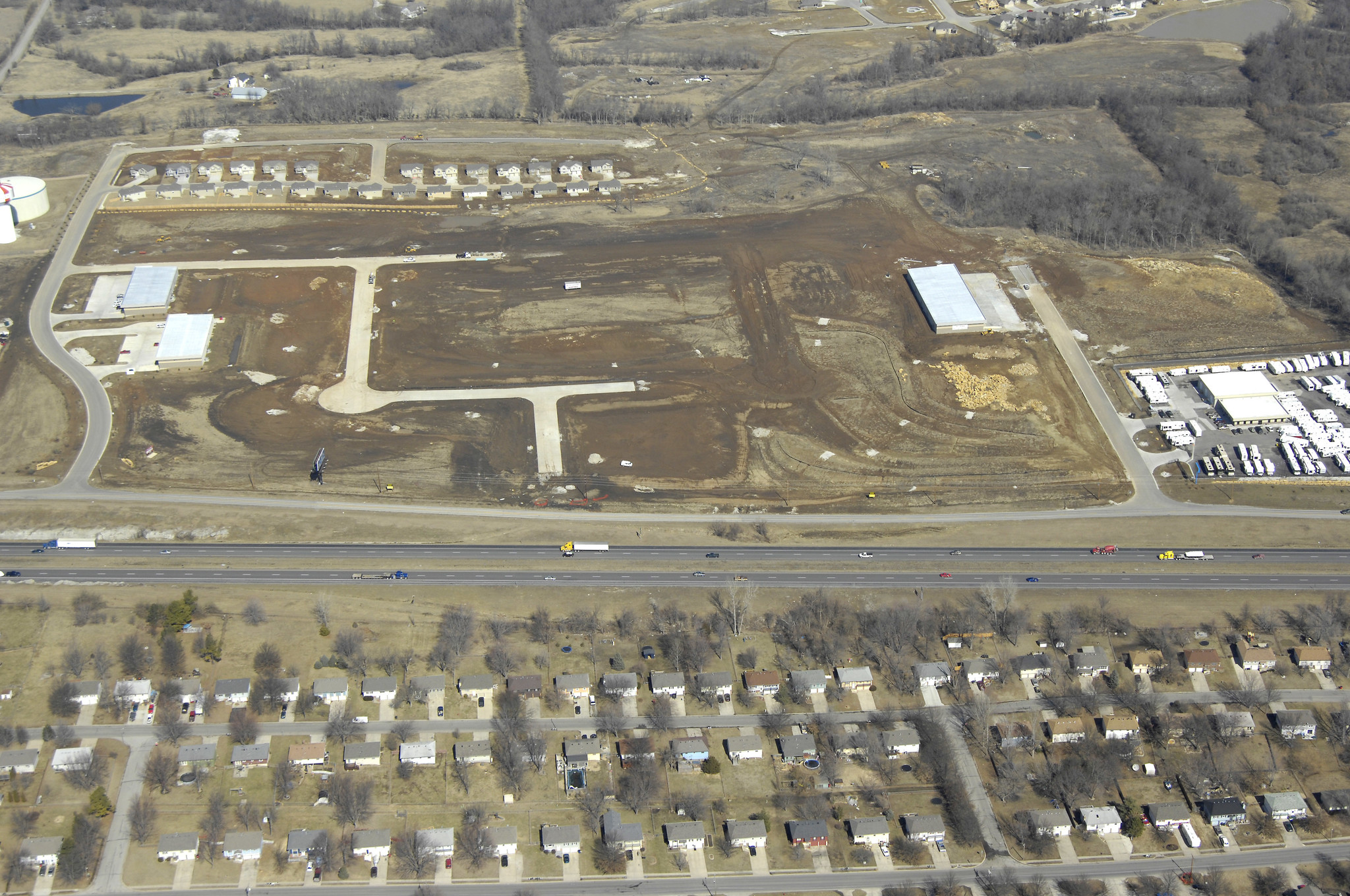 1100 NW Pamela Blvd, Grain Valley, MO for sale Aerial- Image 1 of 2