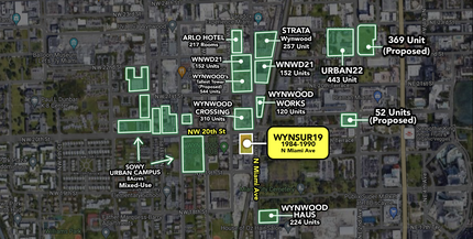 1984-1990 N Miami Ave, Miami, FL - aerial  map view - Image1