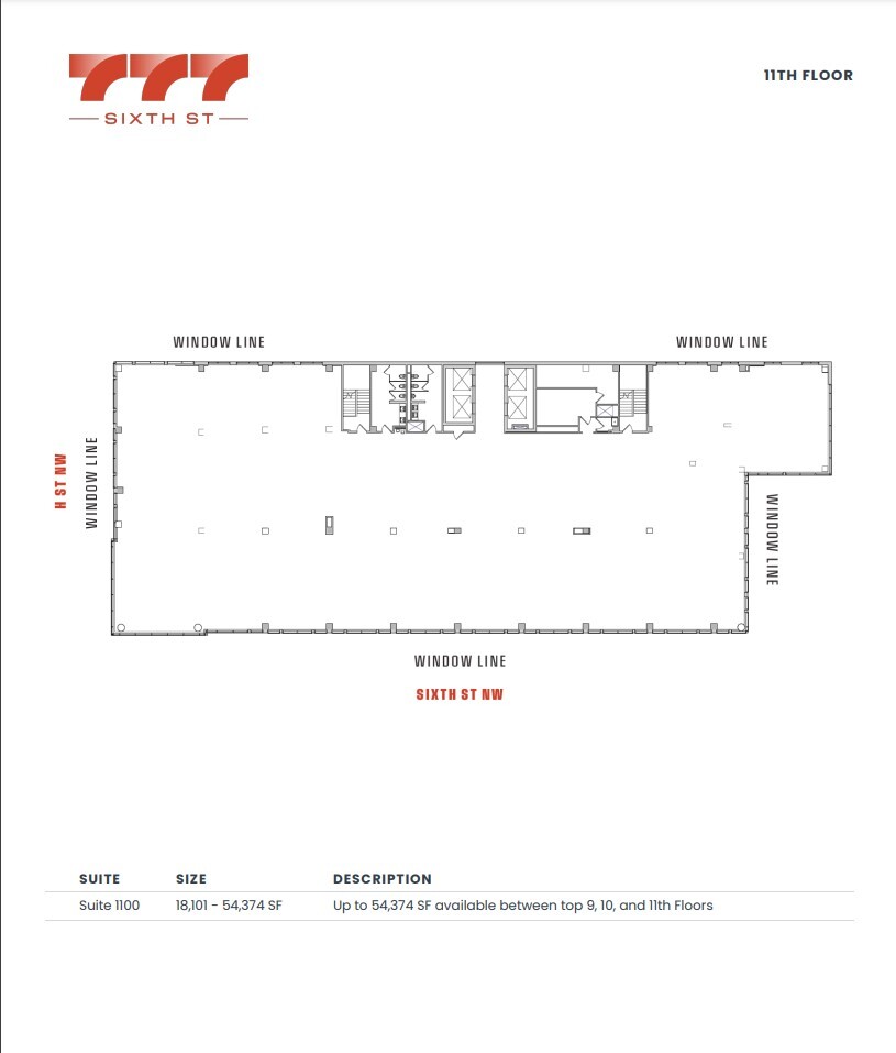 777 6th St NW, Washington, DC for lease Floor Plan- Image 1 of 1