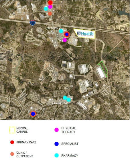 15.79 AC Gateway blvd, Grovetown, GA for sale - Building Photo - Image 3 of 14
