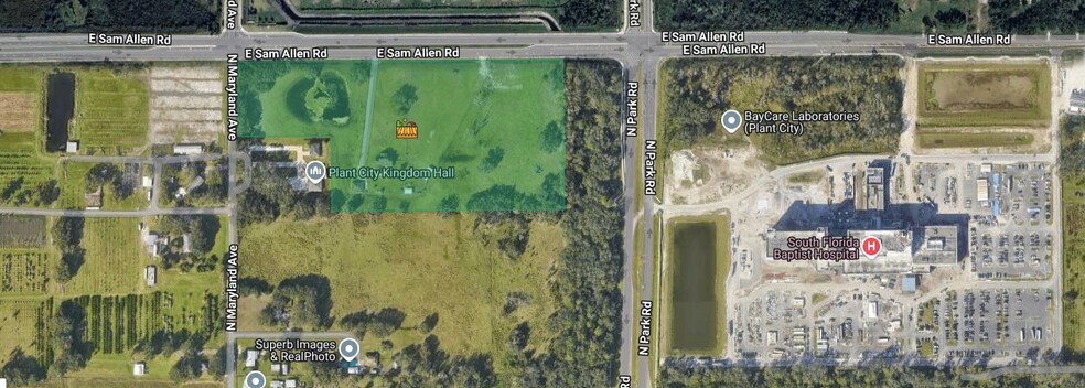 1907 E Sam Allen Rd, Plant City, FL for sale - Aerial - Image 1 of 4