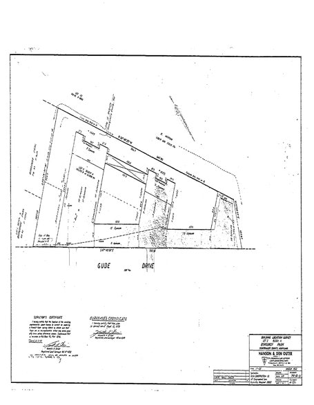 1011 E Gude Dr, Rockville, MD for lease - Plat Map - Image 3 of 7