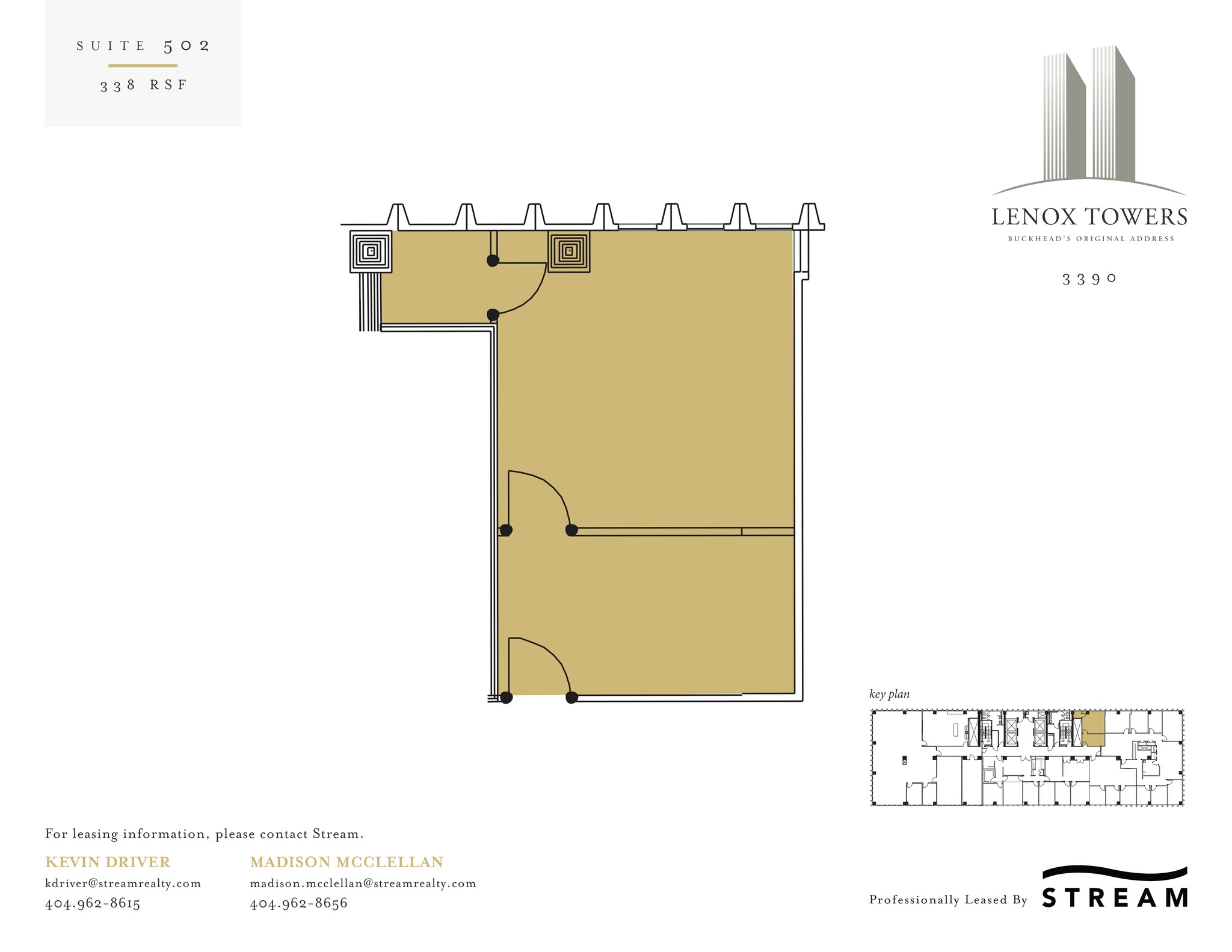 3400 Peachtree Rd NE, Atlanta, GA for lease Site Plan- Image 1 of 1