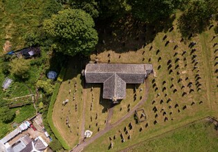 Boreland, Lockerbie, DFS - AERIAL map view