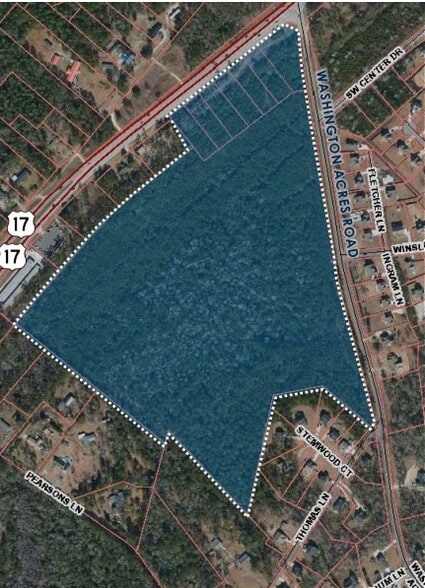 0 Washington Acres Rd, Hampstead, NC for sale - Aerial - Image 2 of 2