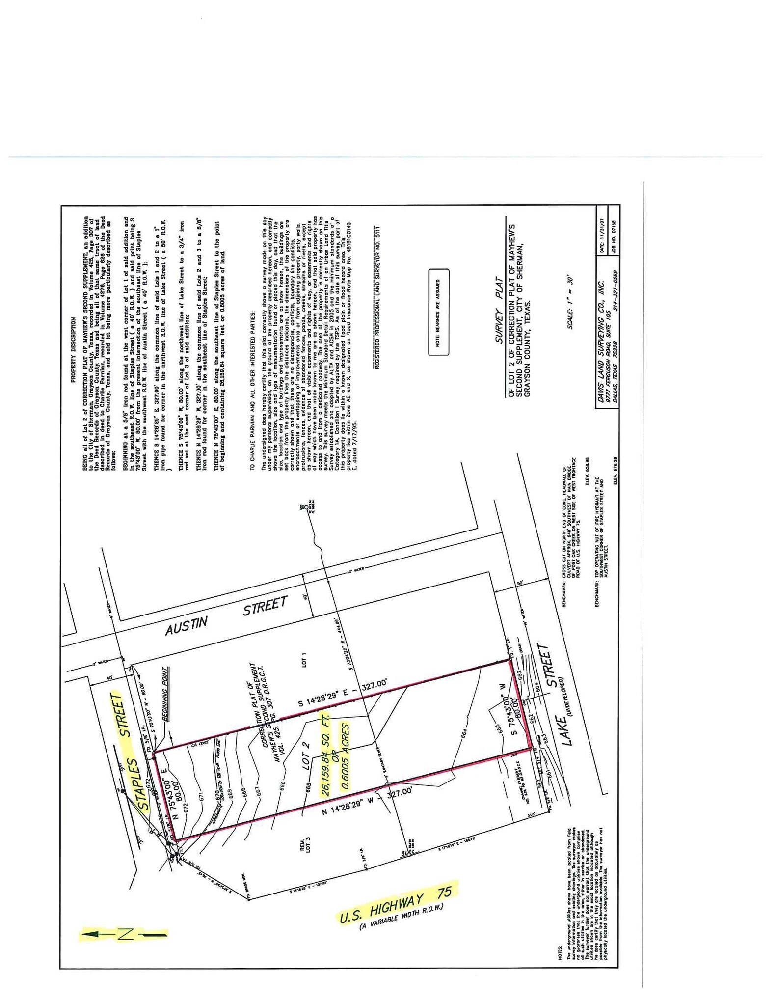 W Staples St, Sherman, TX for sale Building Photo- Image 1 of 1