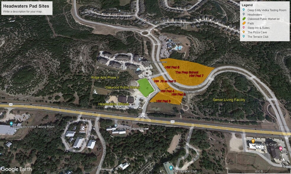 Headwaters Blvd, Dripping Springs, TX for sale - Site Plan - Image 1 of 6