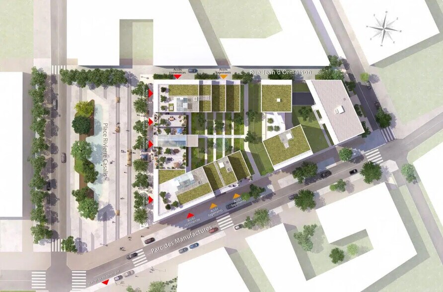 Office in Fleury-les-Aubrais for sale - Building Photo - Image 2 of 2