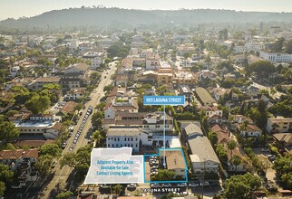 1011 Laguna St, Santa Barbara, CA - AERIAL map view