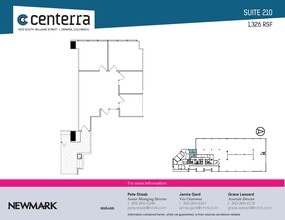1873 S Bellaire St, Denver, CO for lease Floor Plan- Image 1 of 1