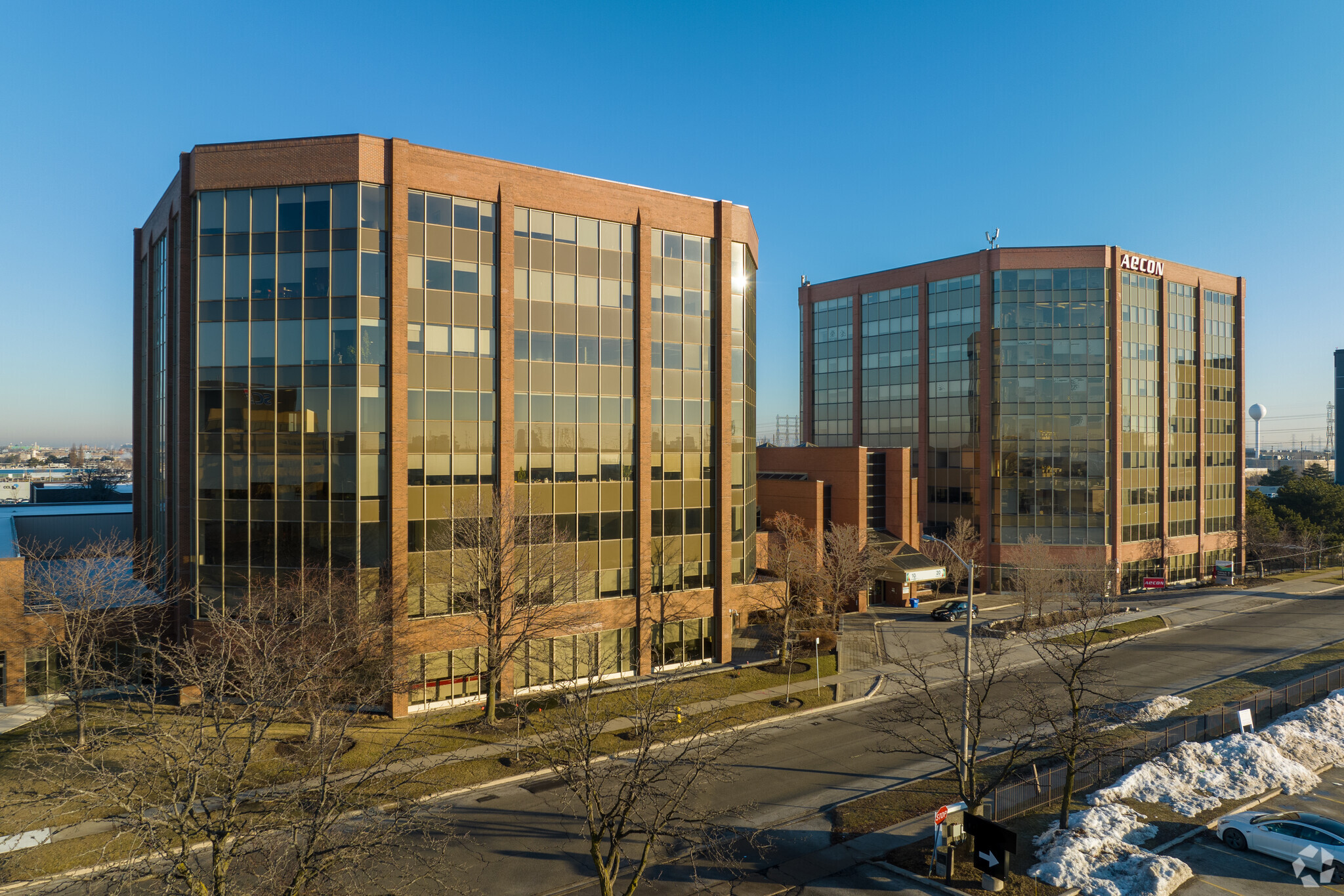 10 Carlson Crt, Toronto, ON for lease Building Photo- Image 1 of 3