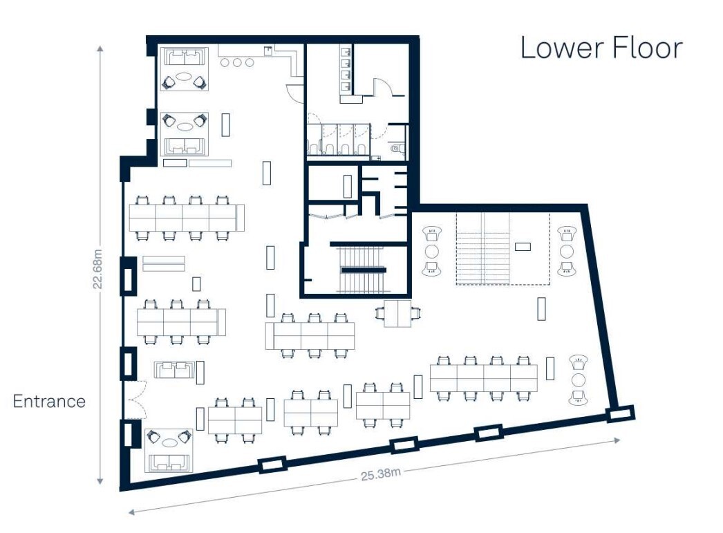 41 Edward St, Brighton for lease Typical Floor Plan- Image 1 of 2