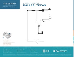 17101 Preston Rd, Dallas, TX for lease Floor Plan- Image 1 of 1