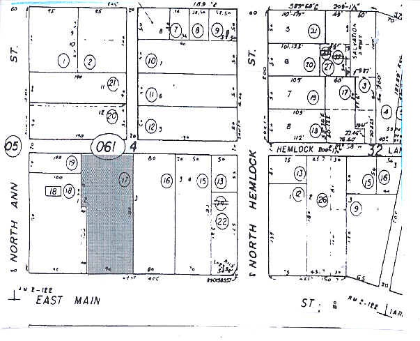 1141-1151 E Main St, Ventura, CA for lease - Plat Map - Image 3 of 14