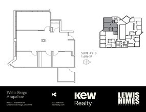 9350 E Arapahoe Rd, Greenwood Village, CO for lease Site Plan- Image 1 of 1