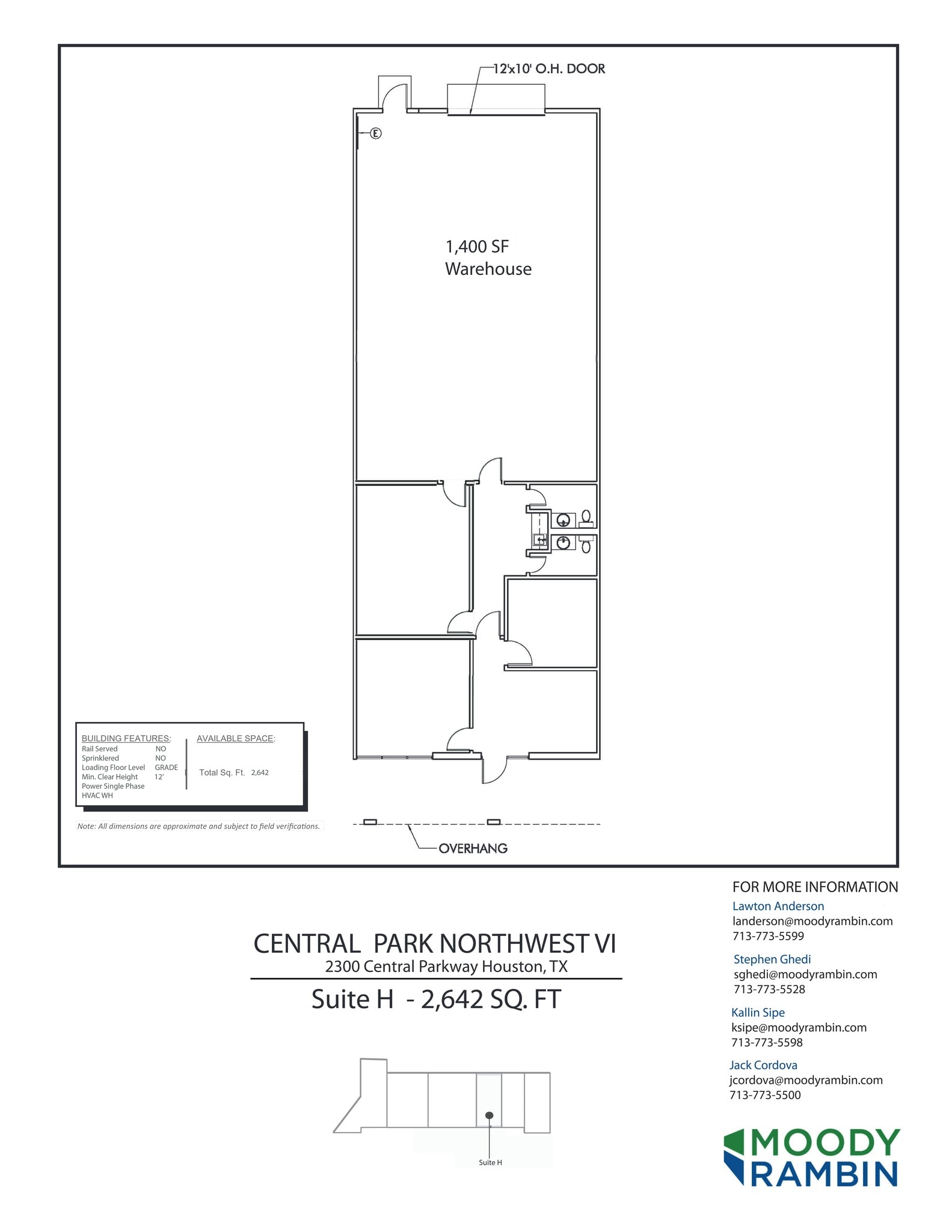 2501 Central Pky, Houston, TX for lease Site Plan- Image 1 of 1