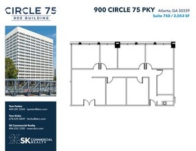 900 Circle 75 Pky SE, Atlanta, GA for lease Site Plan- Image 1 of 1