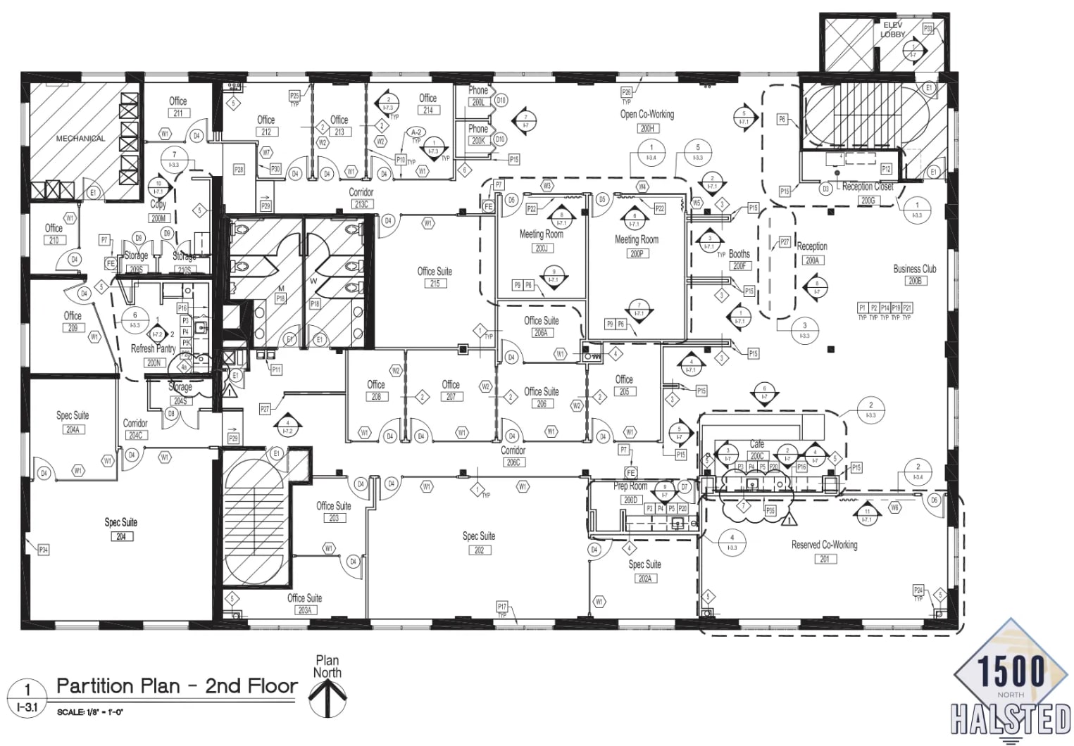 1500 N Halsted St, Chicago, IL for lease Floor Plan- Image 1 of 1