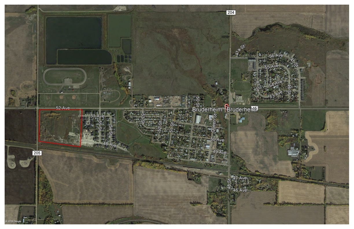 Range Road 205, Bruderheim, AB for sale Aerial- Image 1 of 3