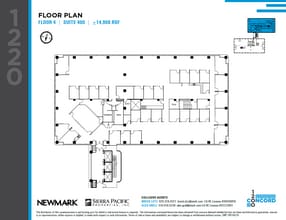 1200 Concord Ave, Concord, CA for lease Floor Plan- Image 1 of 1