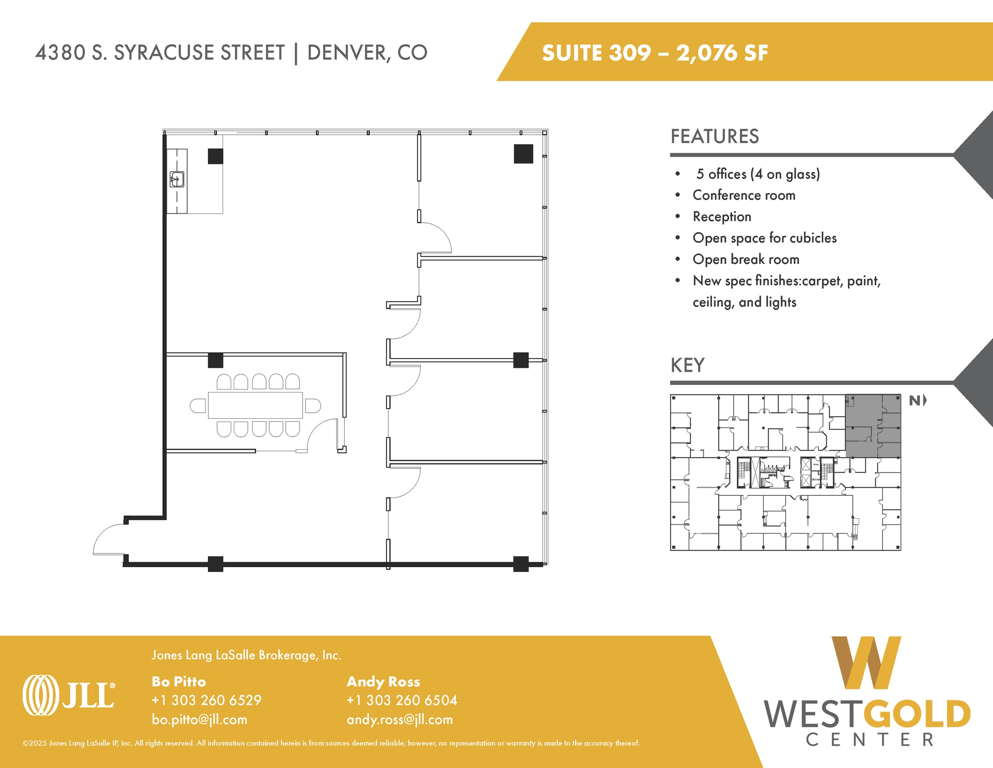 4380 S Syracuse St, Denver, CO for sale Floor Plan- Image 1 of 1