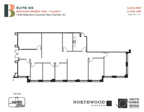 14045 Ballantyne Corporate Pl, Charlotte, NC for lease Floor Plan- Image 1 of 1