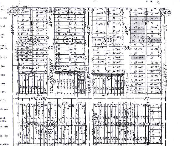 339 N Bell Ave, Chicago, IL for sale Plat Map- Image 1 of 3