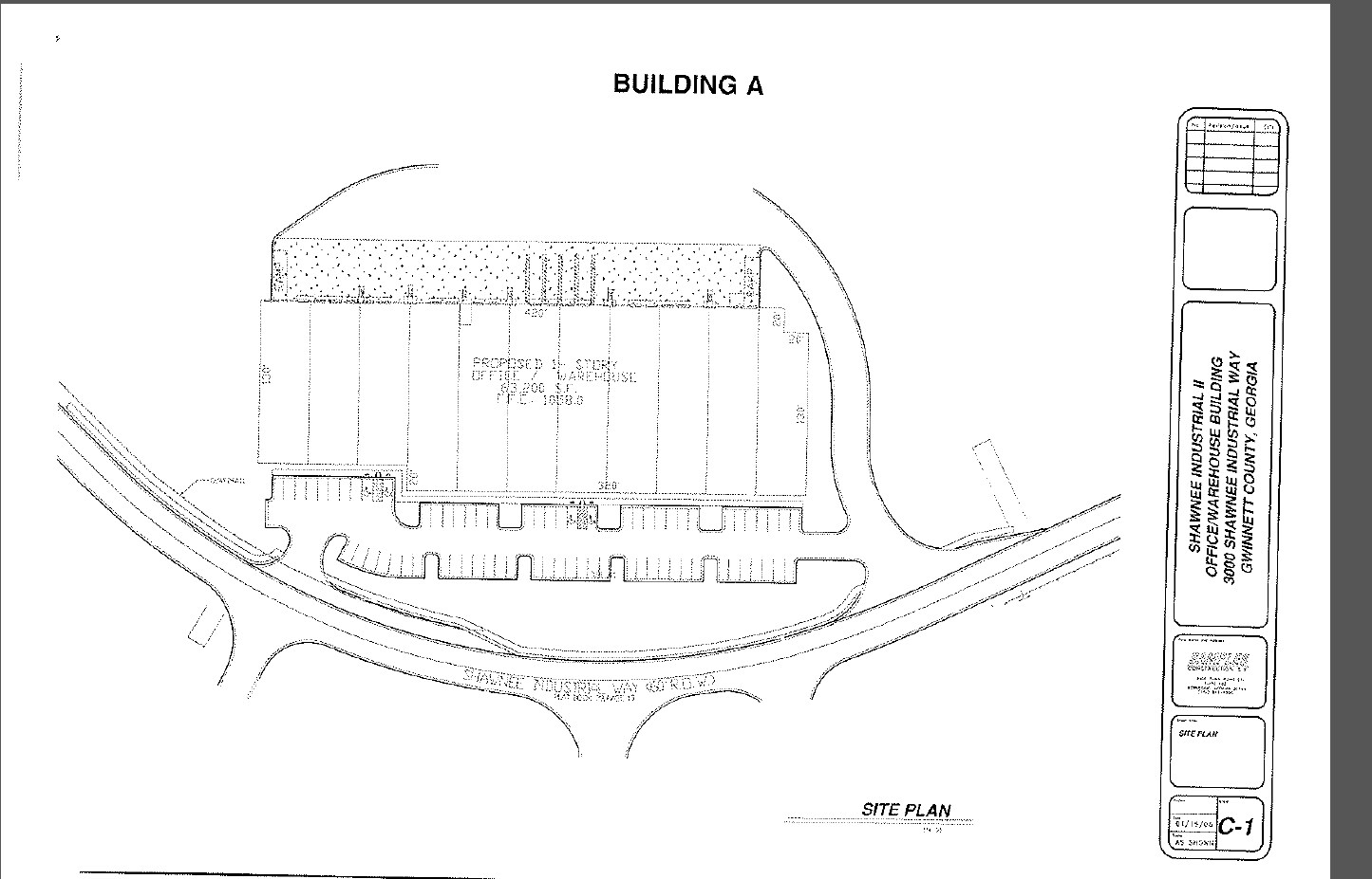 3000 Shawnee Industrial Way, Suwanee, GA for sale Site Plan- Image 1 of 1