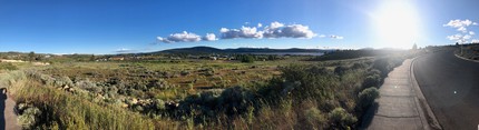 Highway 97, Klamath Falls, OR - aerial  map view