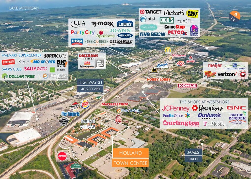 12330 James St, Holland, MI 49424 Holland Town Center