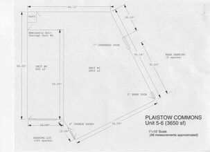 160 Plaistow Rd, Plaistow, NH for lease Floor Plan- Image 1 of 6