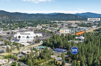 560 W Canfield Ave, Coeur d'Alene, ID - Aerial  map view