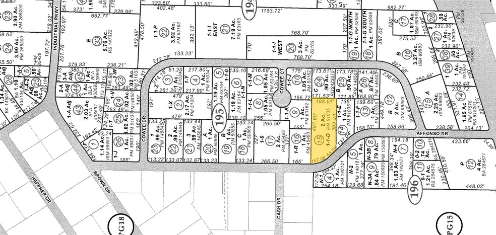 26 Affonso Dr, Carson City, NV for lease - Plat Map - Image 2 of 26