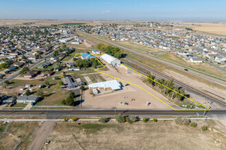 525 E Railroad Ave, Keenesburg, CO - aerial  map view - Image1