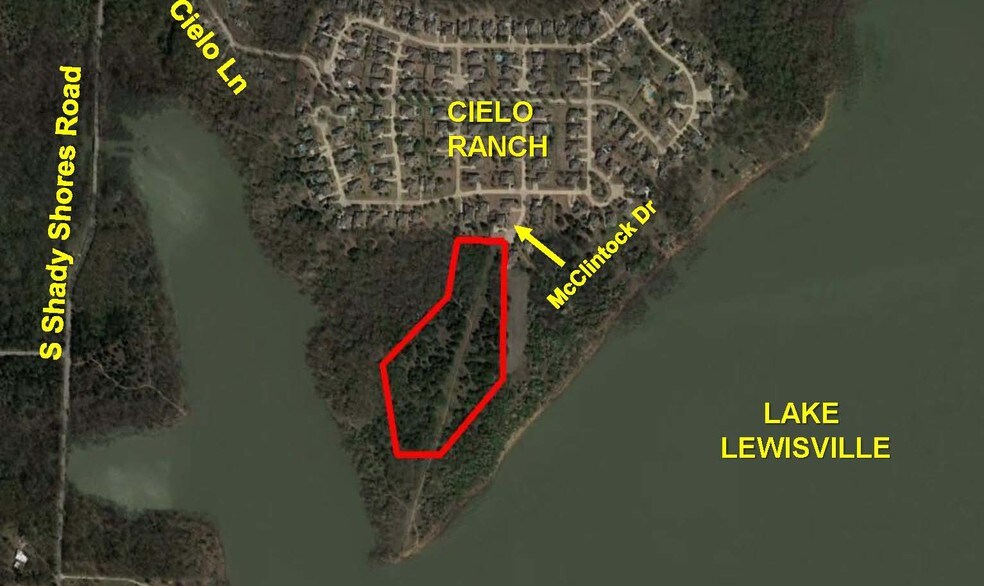 McClintock Dr, Shady Shores, TX 76208