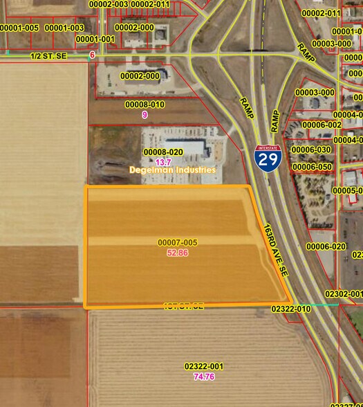 Hillsboro Development Land, Hillsboro, ND for sale - Aerial - Image 1 of 3